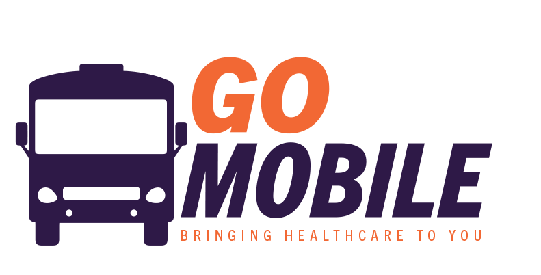 GoMobile Logo - Bus Bringing Healthcare to you